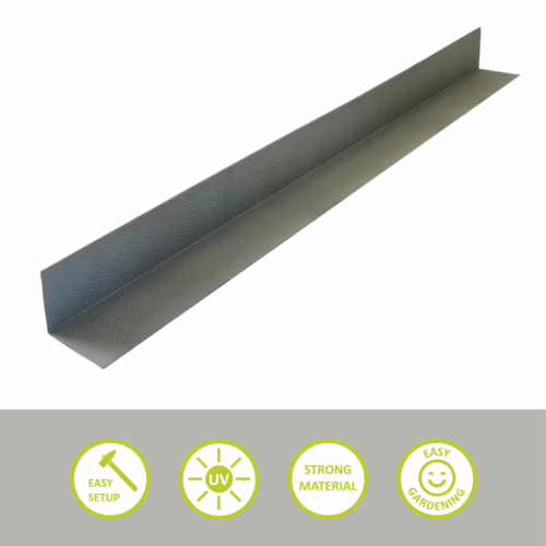 Lawn Edging 25 cm straight - stable bed & lawn edging | AdamGard